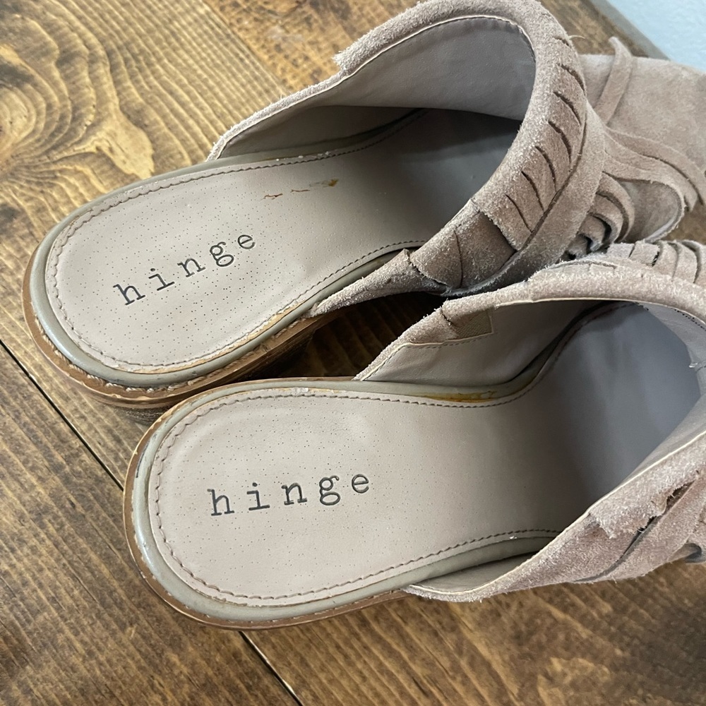 Hinge Rally Suede Mules - Picture 3 of 9